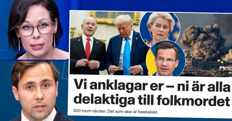 Sverige stödjer civilbefolkningen i Gaza