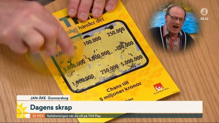 Jan-Åke vinner fem miljoner