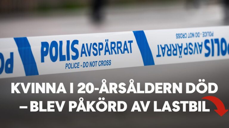 Cyklist död efter olycka med lastbil