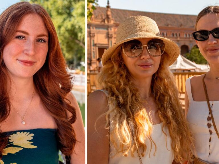 Turisterna söker skydd mot extremhettan