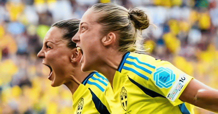 Drömstart för Sverige i EM – Angeldahl hjälte