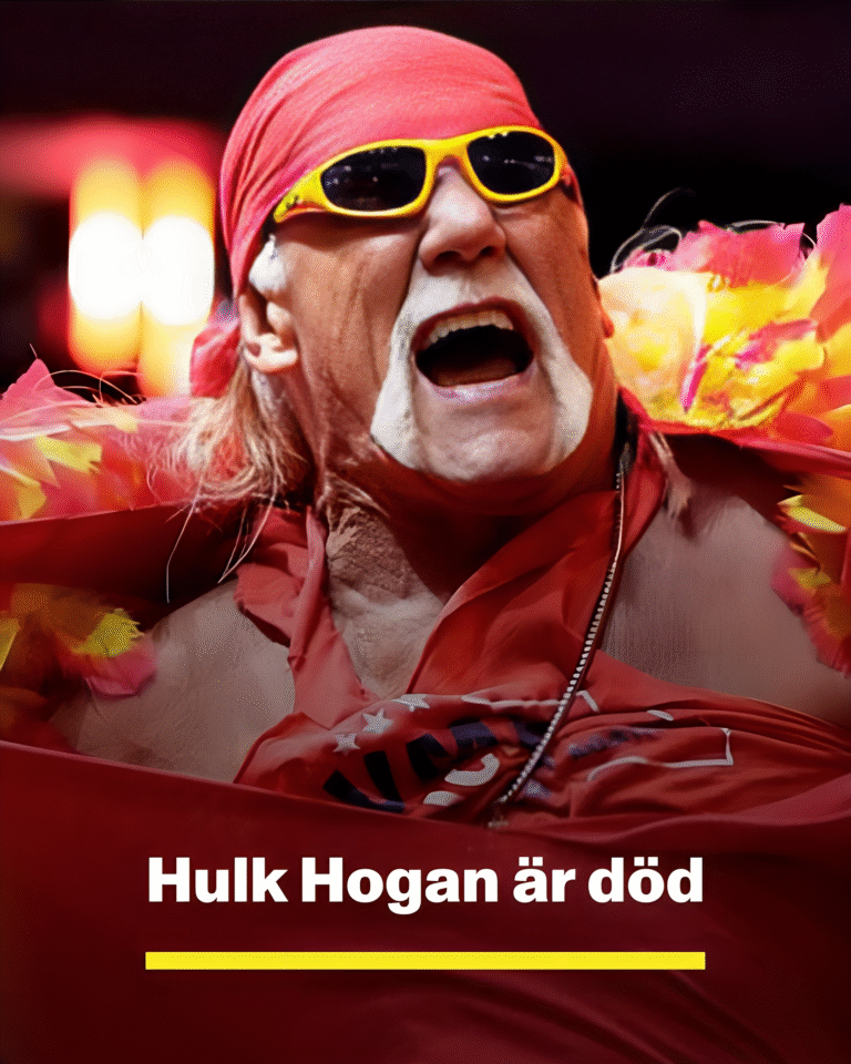 Wrestlingikonen Hulk Hogan är död