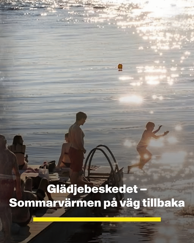 Glädjebeskedet – Sommarvärmen på väg tillbaka
