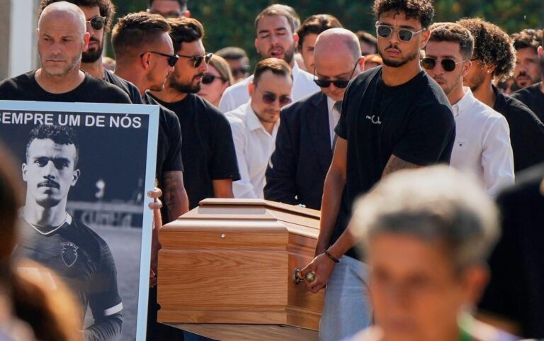 Här begravs Diogo Jota och hans bror André Silva