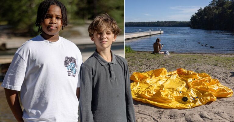 12-åringarnas hjältedåd: Räddade man från att drunkna