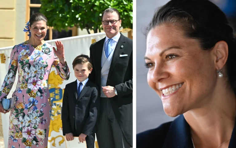 Glädjetjut på Haga! Kronprinsessan Victoria har fått lyckliga beskedet