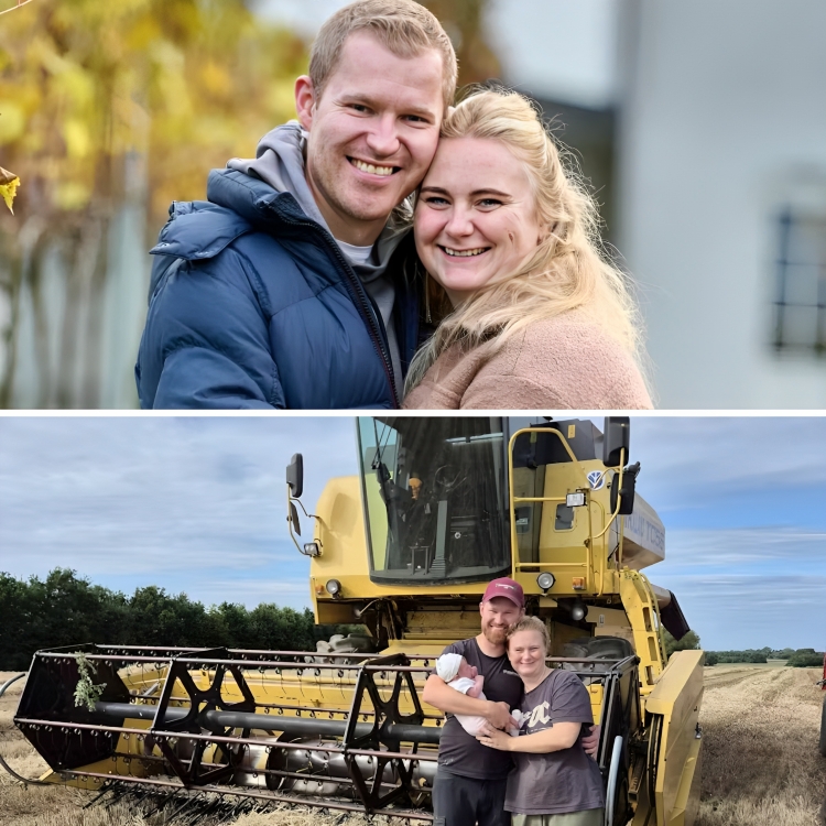 Se den underbara bilden: Nicoline och Claus från Bonde söker fru har blivit föräldrar