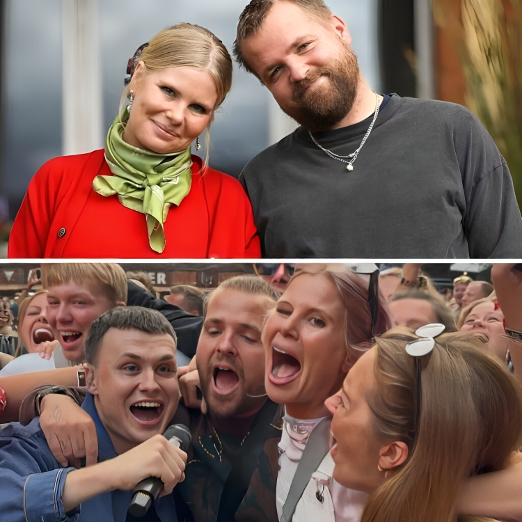 Unikt ögonblick på Smukfest: När han fick syn på Sofie Linde och Joakim Ingversen tog han chansen