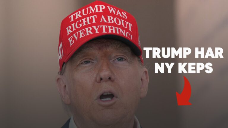 Efter MAGA – Trump har ny keps