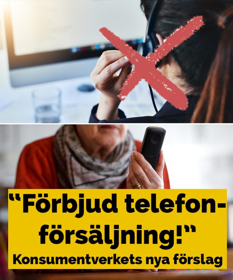 Konsumentverket vill se förbud mot telefonförsäljning – lämnar förslag till regeringen