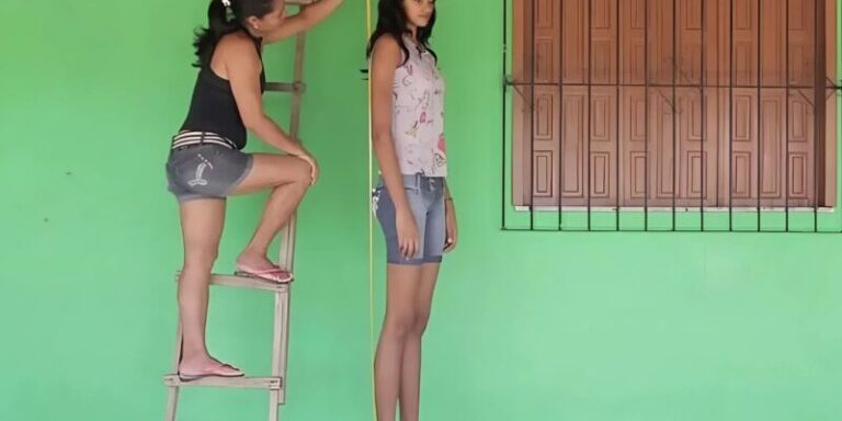 En tjej som är nästan 2 meter lång gifte sig med en kille som bara är 155 cm lång: så här ser deras barn ut