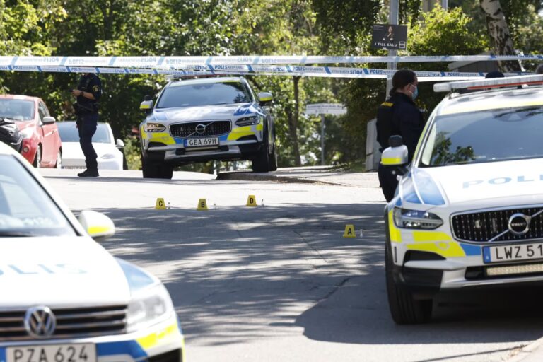Skottlossning i västra Stockholm