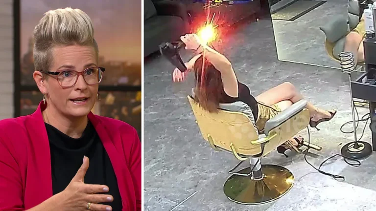 Här exploderar hårfönen i kvinnans hand: ”Kan gå illa”