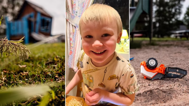 Olof, 5, drunknade i grannens pool i Boden