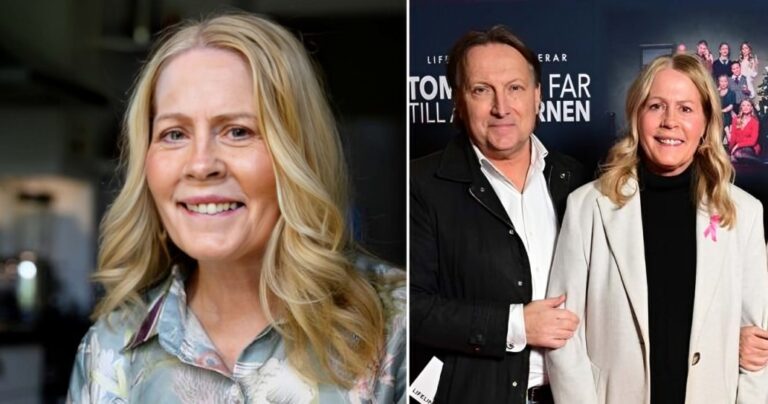 Nina Gunke om stödet från maken