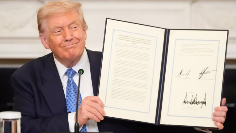 SD-politiker nominerar Trump till fredspris: ”Exceptionell förmåga”