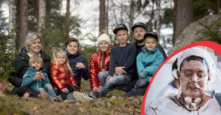 Räddade en familj ur lågorna – hyllas som hjälte i hela Sverige