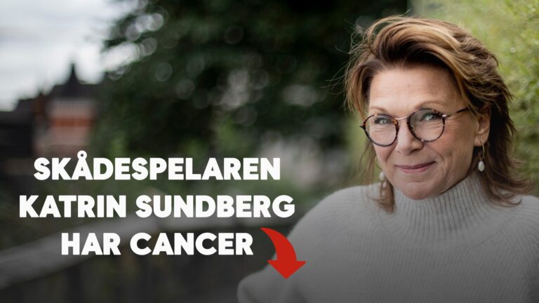 Skådespelaren Katrin Sundberg har cancer