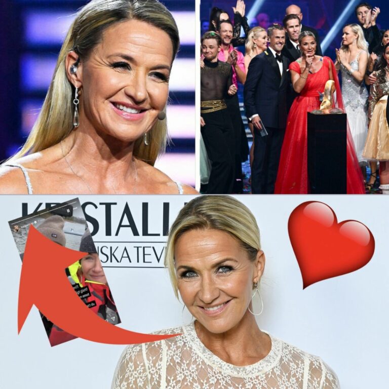 Kristin Kaspersen bekräftar relationen med TV4-profilen – lyckan total!