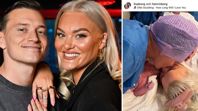 Lisa Borgs bebisbesked efter kaosförlossningen: ”Nu är jag ännu mer säker”