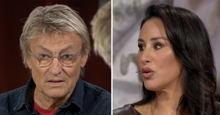 Katrin Zytomierska och Lars Lerins tjafs framför Skavlan