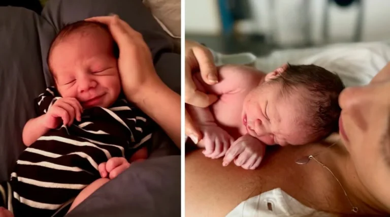 BEBISLYCKA! Skarsgård har fått en son – ber bebisen om ursäkt: ”Förlåt för att vi förstörde”