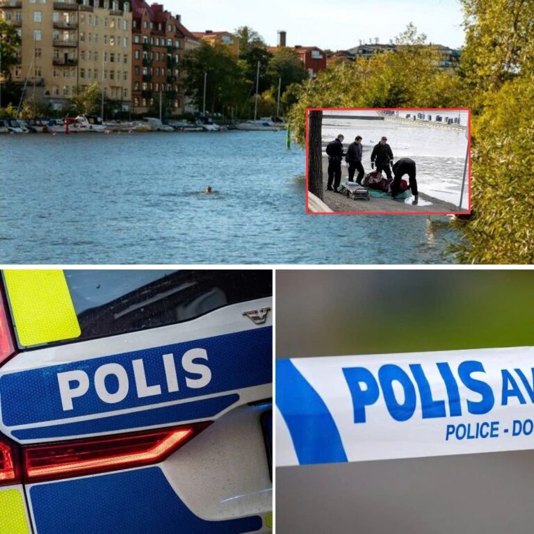 CHOCK I GÖTEBORG: KROPP HITTAD I VATTNET – POLISEN MISSTÄNKER MORD
