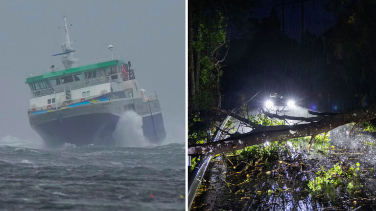 Nu drar värstingstormen in över Sverige – 87 000 utan el i Norge