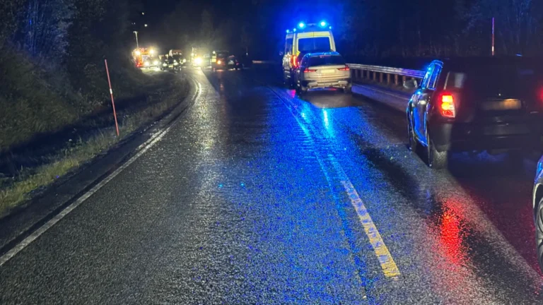 Fem döda i fruktansvärd trafikolycka i natt – vägen förvandlades till ett inferno! 