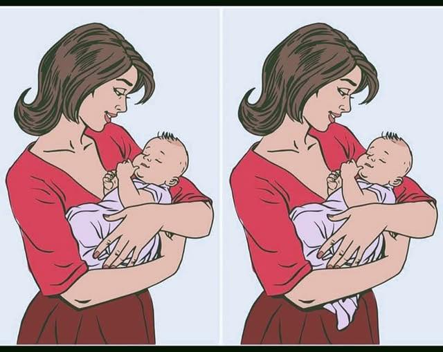 Hitta skillnaden-utmaningen: Kan du se den enda lilla förändringen mellan bilderna?