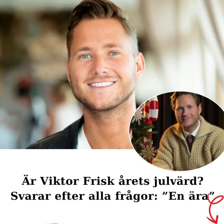 Är Viktor Frisk årets julvärd? Svarar efter alla frågor: “En ära”