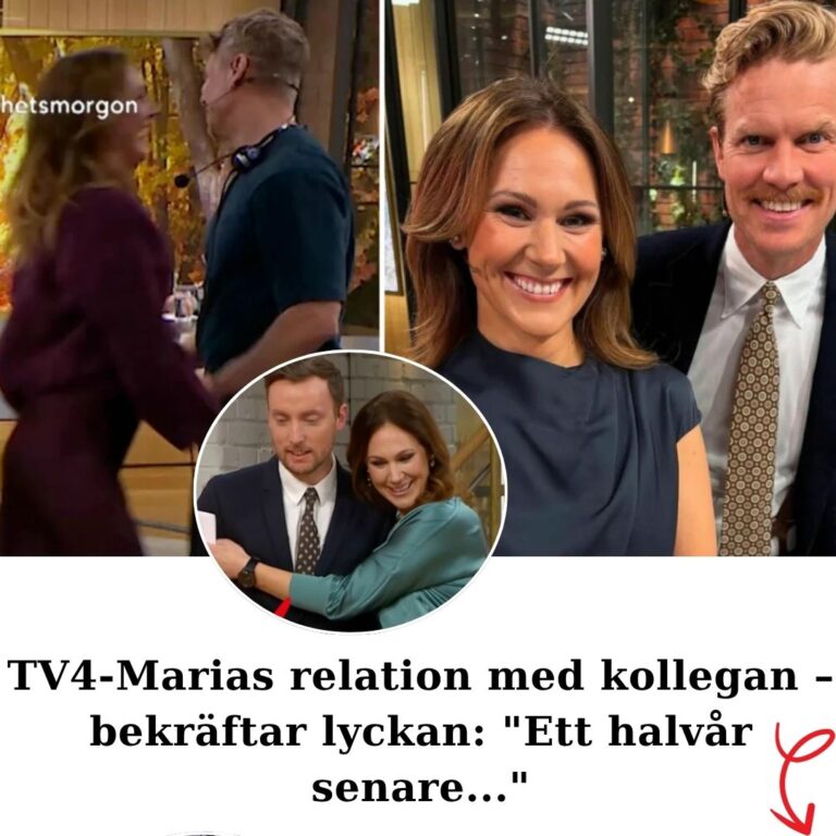 TV4-Marias relation med kollegan – bekräftar lyckan: “Ett halvår senare…”