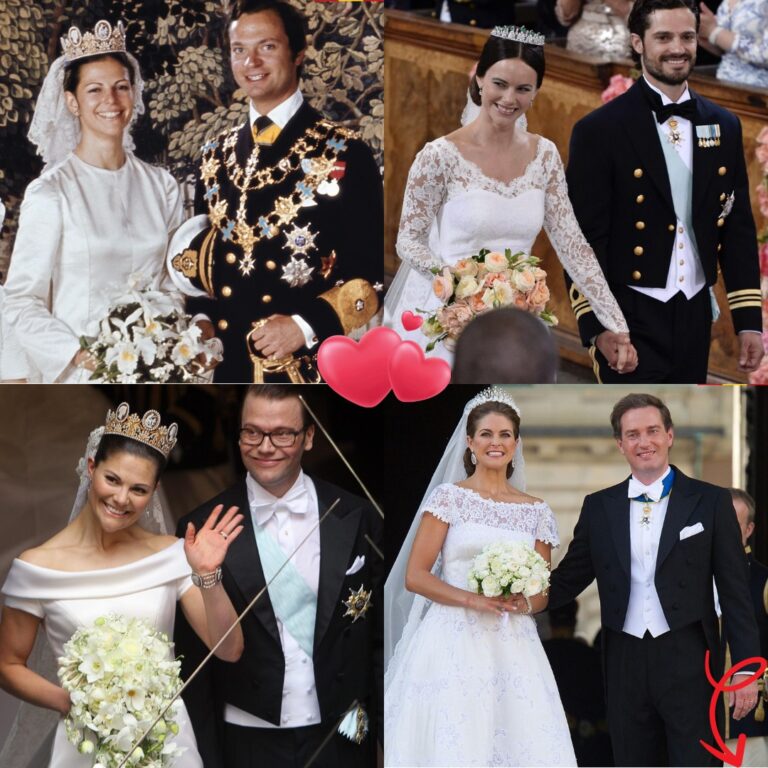 Kungen och Silvias kärlekssaga – alla detaljer från 70-talsbröllopet!