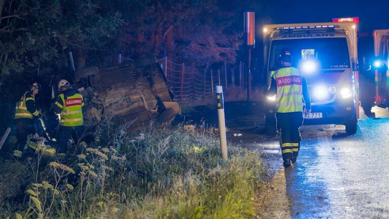 “Misstänkt drograttfylla vid trafikolycka i Vinninga – polisen utreder”