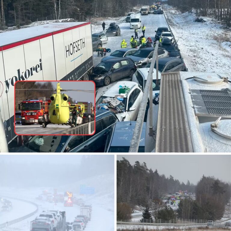 Två “super-masskrockar”: Motorvägen blev ett vrakfält, många i allvarligt tillstånd