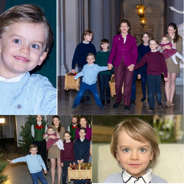 Här börjar prins Julian, 4, busa – framför ögonen på Silvia!