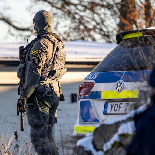 Misstänkt skottlossning från villa – två män säkrade