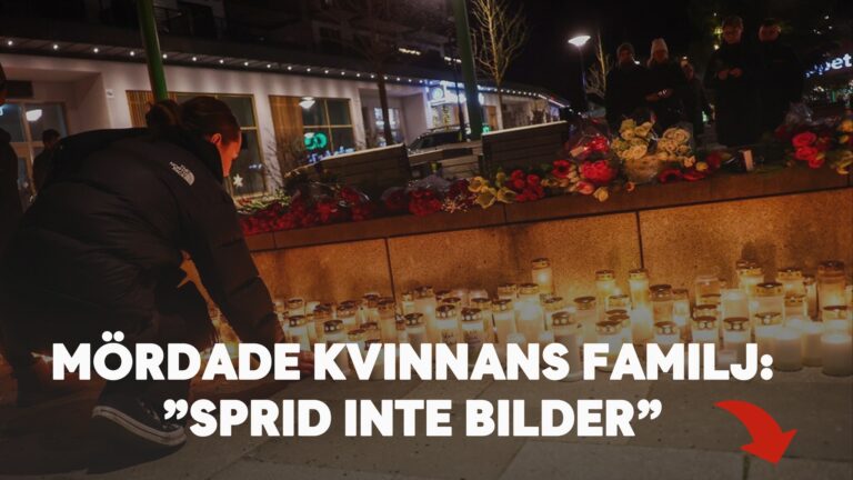 Mördade kvinnans familj: ”Sprid inte bilder”
