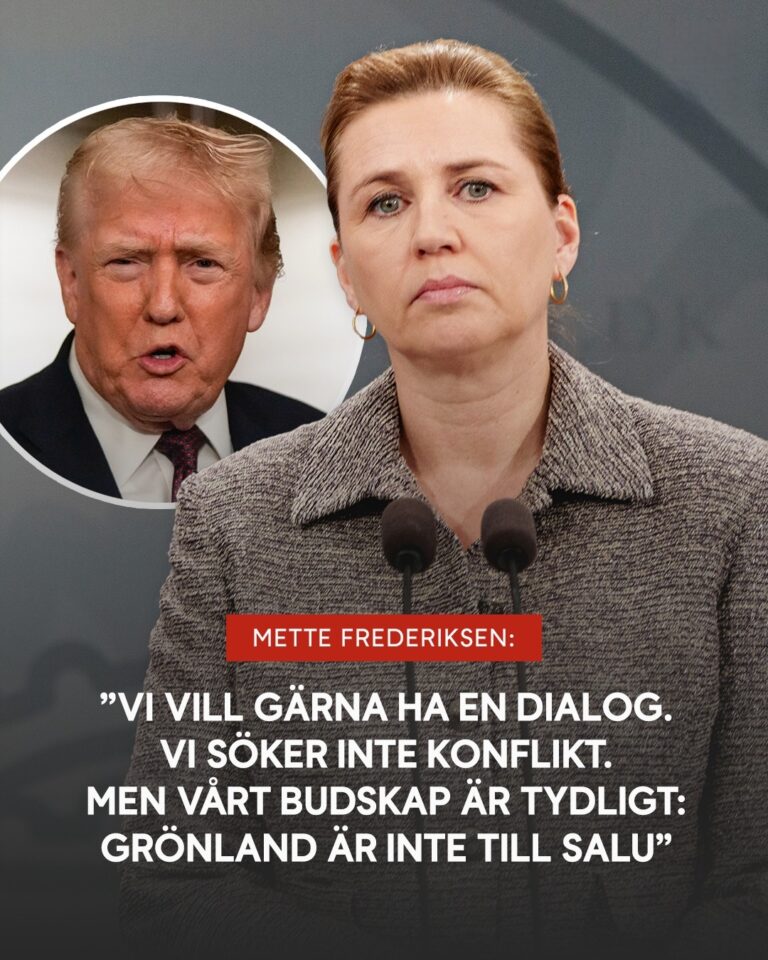 ”Grönland ska inte styras av USA”