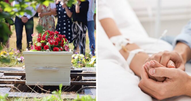 28-åring planerar sin egen begravning – för barnens skull