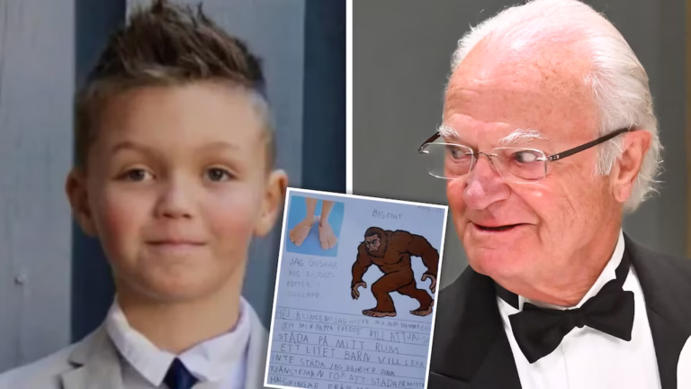 Jack, 10, ville inte städa – skrev brev till kungen och fick svar