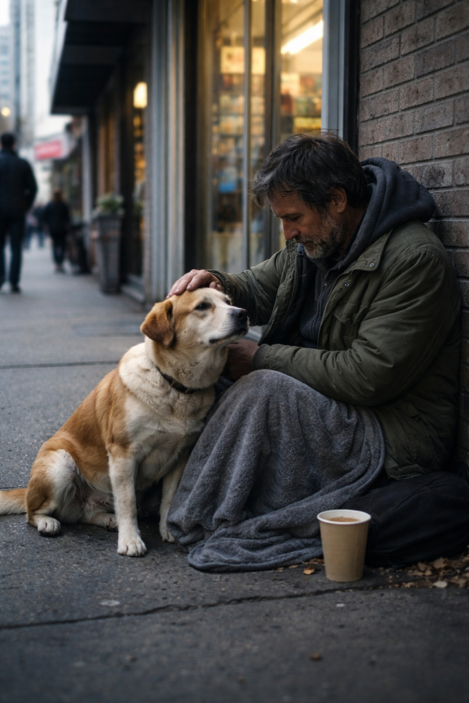 He Had Very Little — But His Dog Refused to Leave His Side – HOME