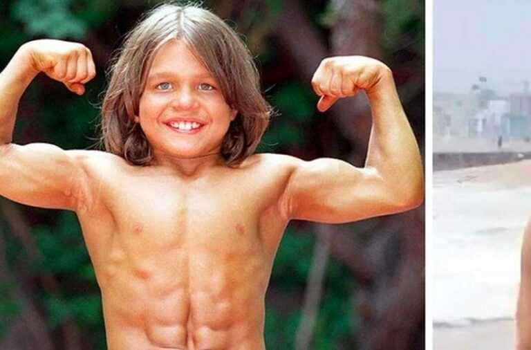 Wonder Boy”: Den här 9-åriga pojken hölls högt av självaste Arnold Schwarzenegger