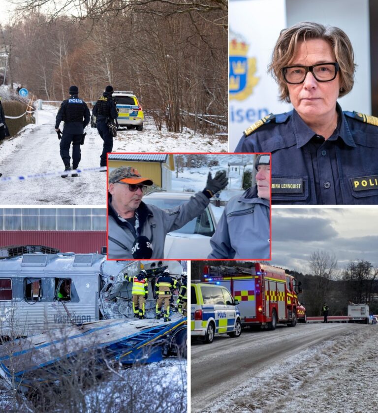 Efter tågkrocken: Kvinnans tillstånd är fortfarande allvarligt – anhöriga i oro medan polisen utreder vad som gick fel