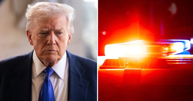 23-åring skjuten av sin far efter bråk om Trump