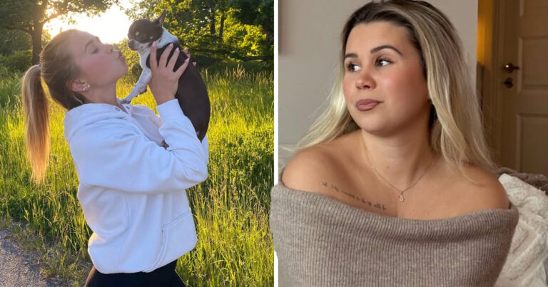 Lisa Ajax talar ut om sorgen efter hunden Louis bortgång