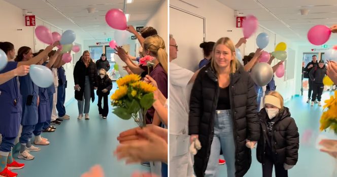 9-åriga Ellen Krantz har fått ett nytt hjärta